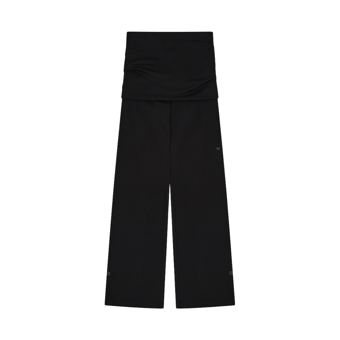 베리시 이즈핏 폴드오버 드레이프 팬츠 블랙(Verish EASE FIT Foldover Draped Pant Black) - 1