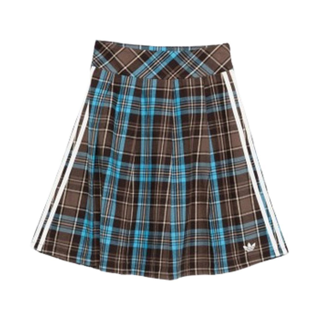 KW4529 (W) Adidas Check Pleated Skirt Multicolor - KR Sizing