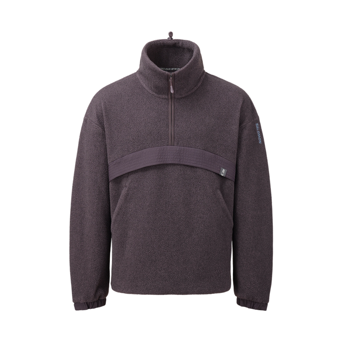 LD0456400 Salomon Heika Fleece Quarter Zip Grayish Pink