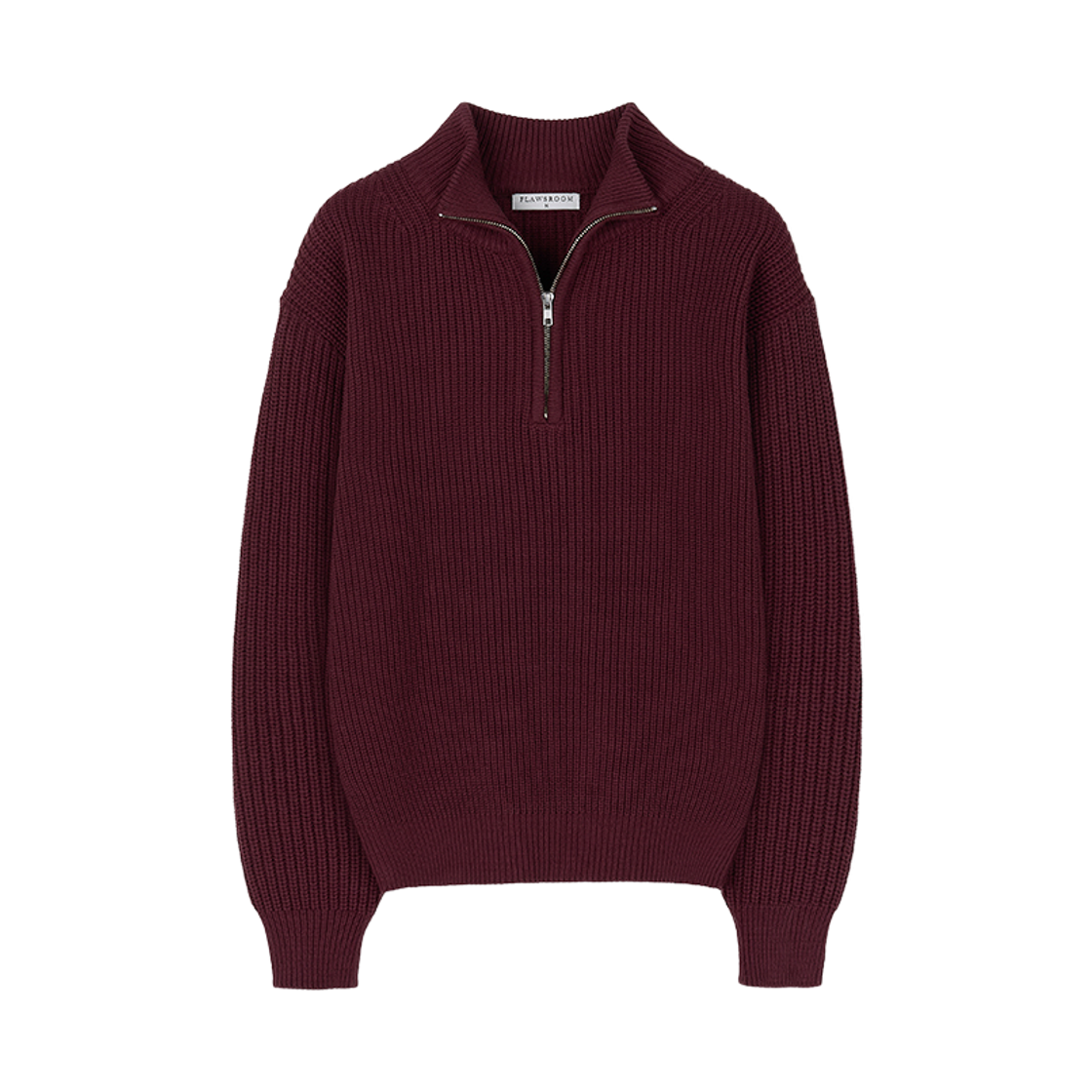 FL2644 Flawsroom Verne Half Zip Wine