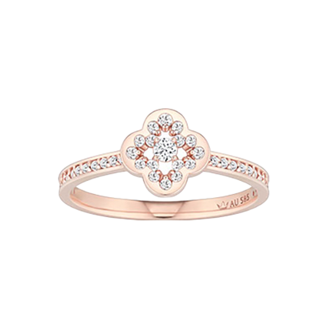 제이에스티나 제이에스티나 CLOVIA 14K 반지 (JJCLRQ6B1143R4110)(Jestina Jestina Clovia 14K 반지 (Jjclrq6B1143R4110)) - 3