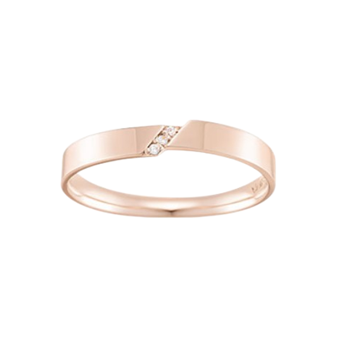 JJMBCQ2BS518R4120 Jestina Jestina Mariebel 14K 커플링 반지 (W) (Jjmbcq2Bs518R4120)