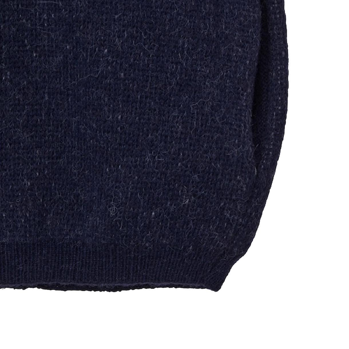 [오프라인 전용] 에이이에이이 우먼 데이지 니트 후디 네이비 - 26FW([오프라인 전용] AEAE Women Daisy Knit Hoodie Navy - 26FW) - 5