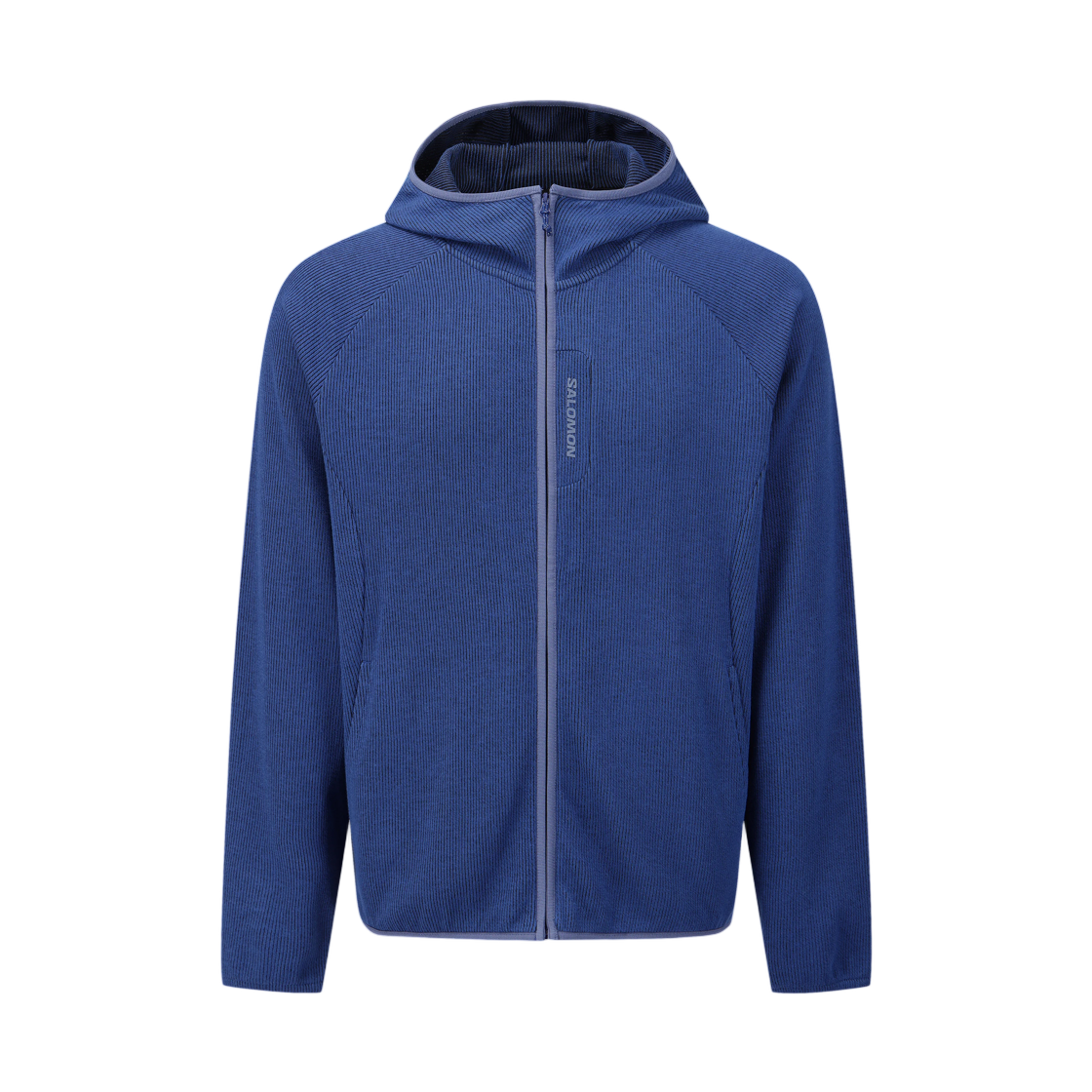 LD0386900 Salomon Ridge Hooded Zip Jacket Blue