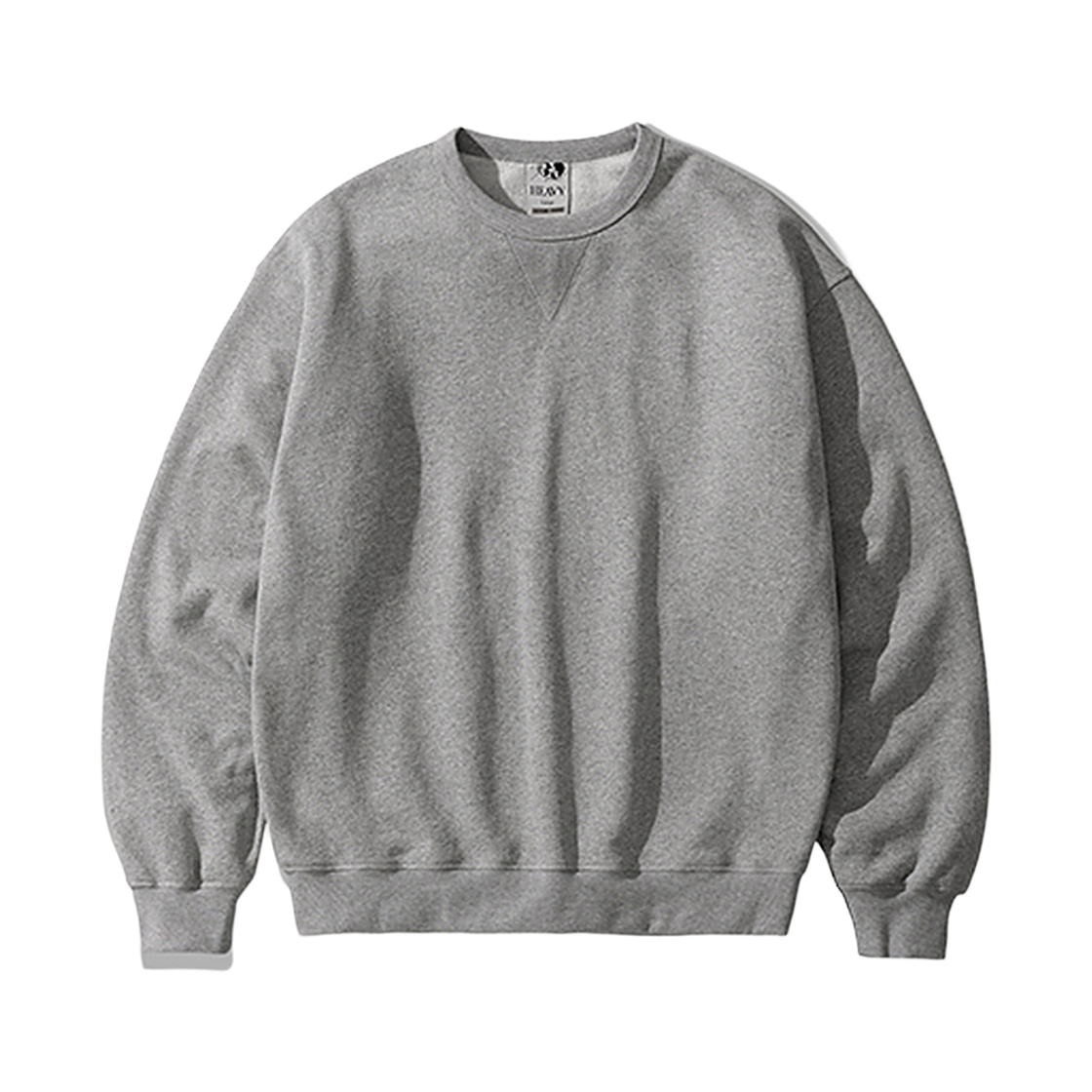 KJMT1580_gray_29 FP142 Mtor Rough Heavy Crewneck Sweatshirts Gray KJMT1580