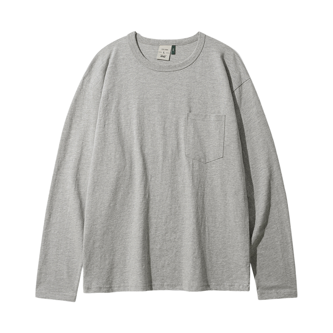 SJLT1577_gray_29 FP142 974og Pocket Slub Long Sleeve Gray SJLT1577