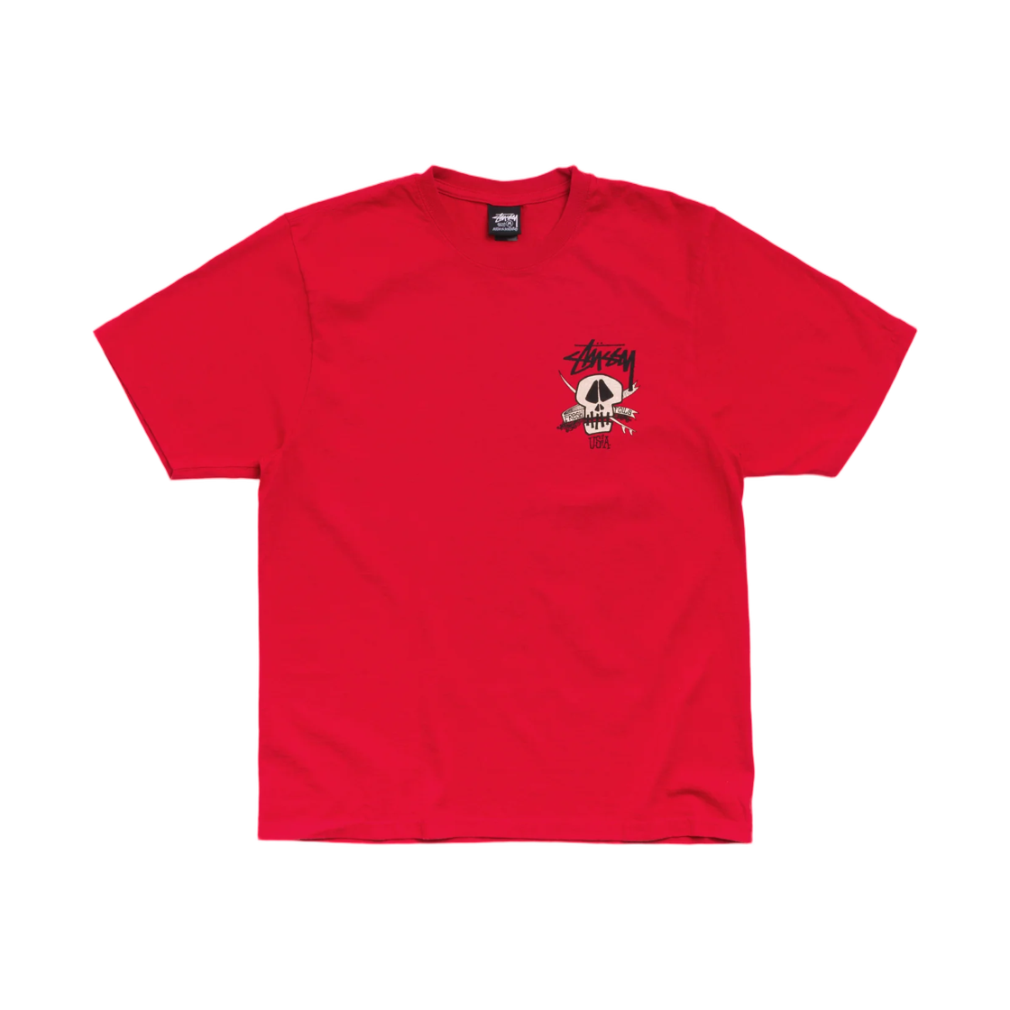 스투시 프레쉬 포일즈 티셔츠 레드(Stussy Fresh Foils T-Shirt Red) - 2