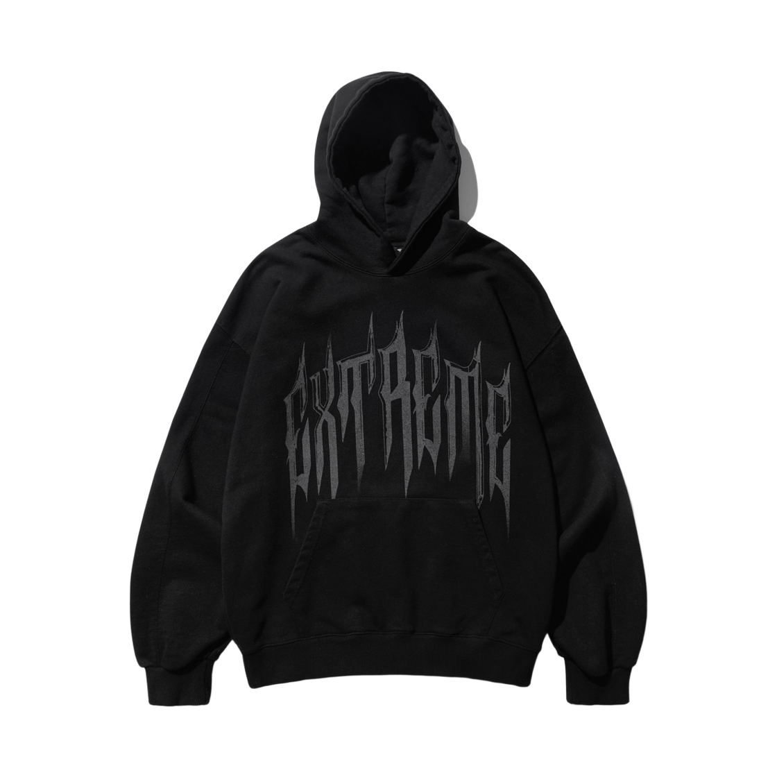 KMHD6729_Black_291 EZKATON Thunder Pigment Hoodie Black KMHD6729