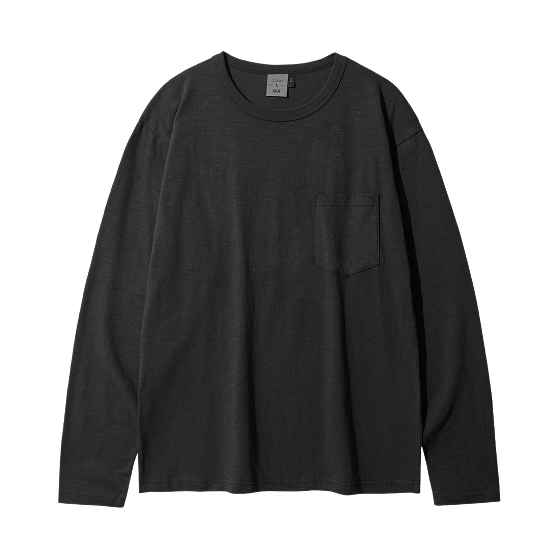 SJLT1577_black_29 FP142 974og Pocket Slub Long Sleeve Black SJLT1577