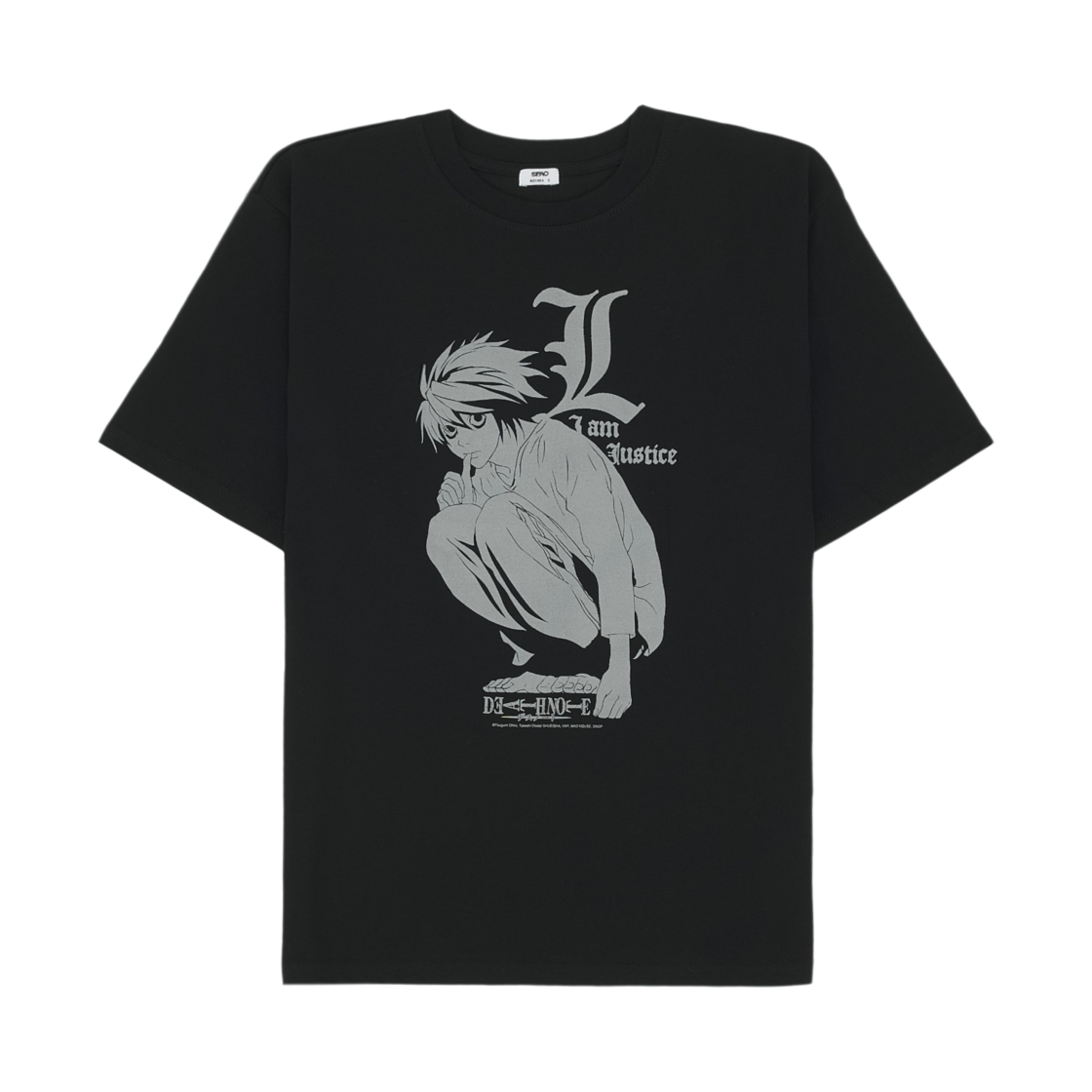 SPRLG49U03 Spao x Death Note Short Sleeve T-Shirt Mix