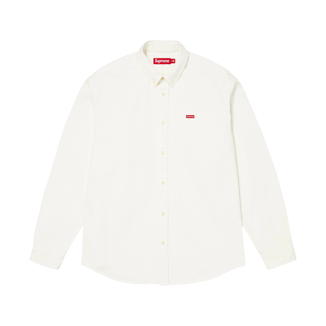 - Supreme Small Box Shirt White Denim - 26FW