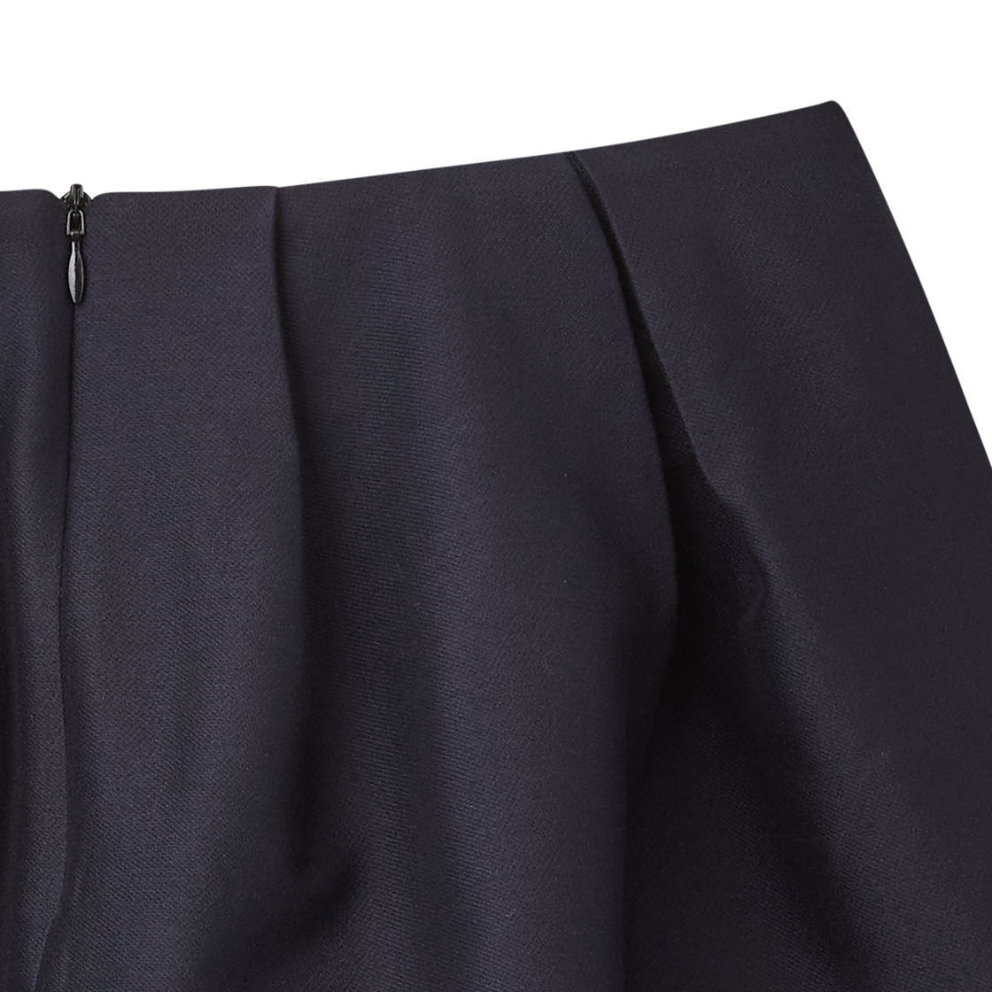 슈슈통 우먼 플리츠 미니 스커트 네이비 블루 - 26FW(Shushu/Tong Women Pleated Mini Skirt Navy Blue - 26FW) - 6