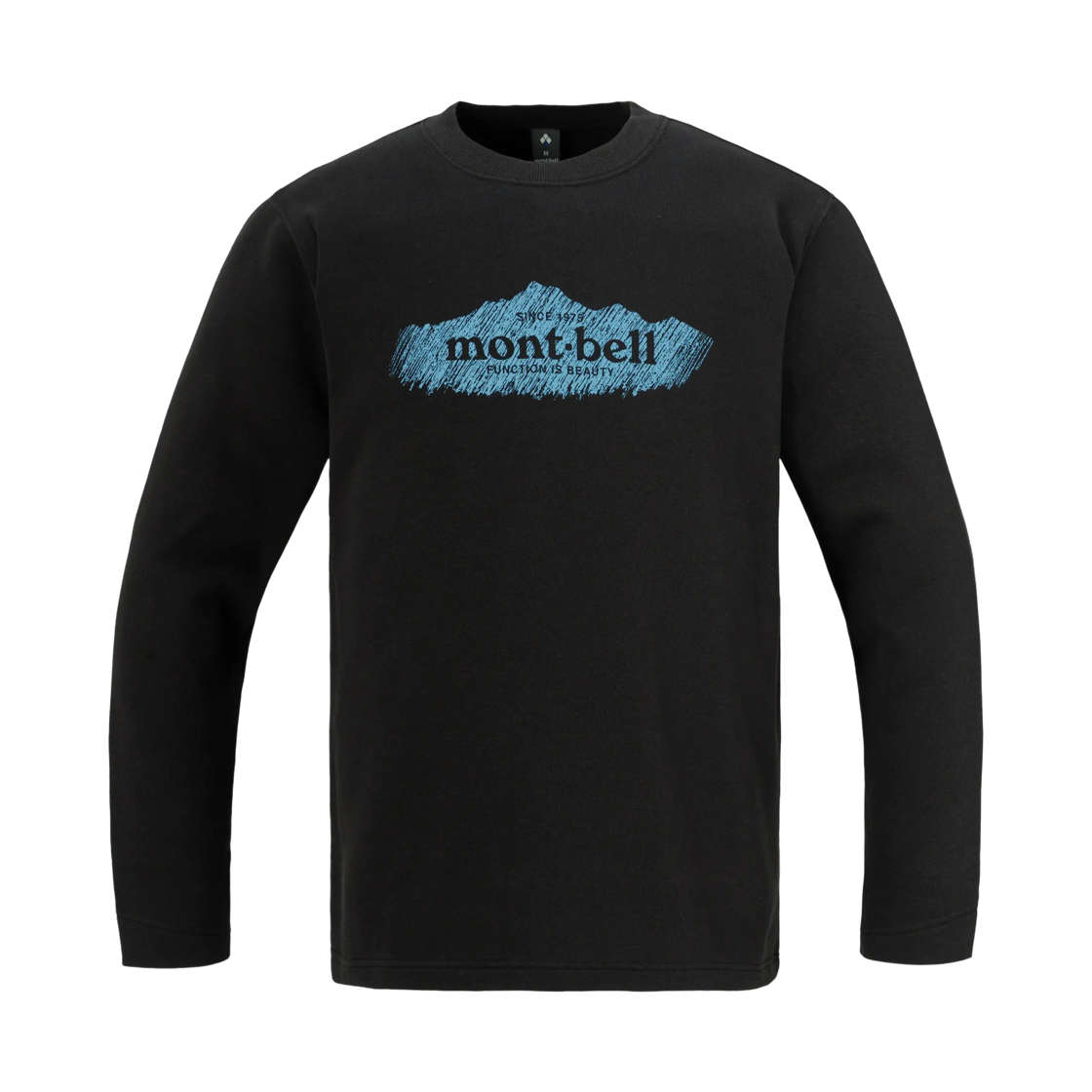 2304747 Montbell Cotton Lite Sweatshirt #2 Black