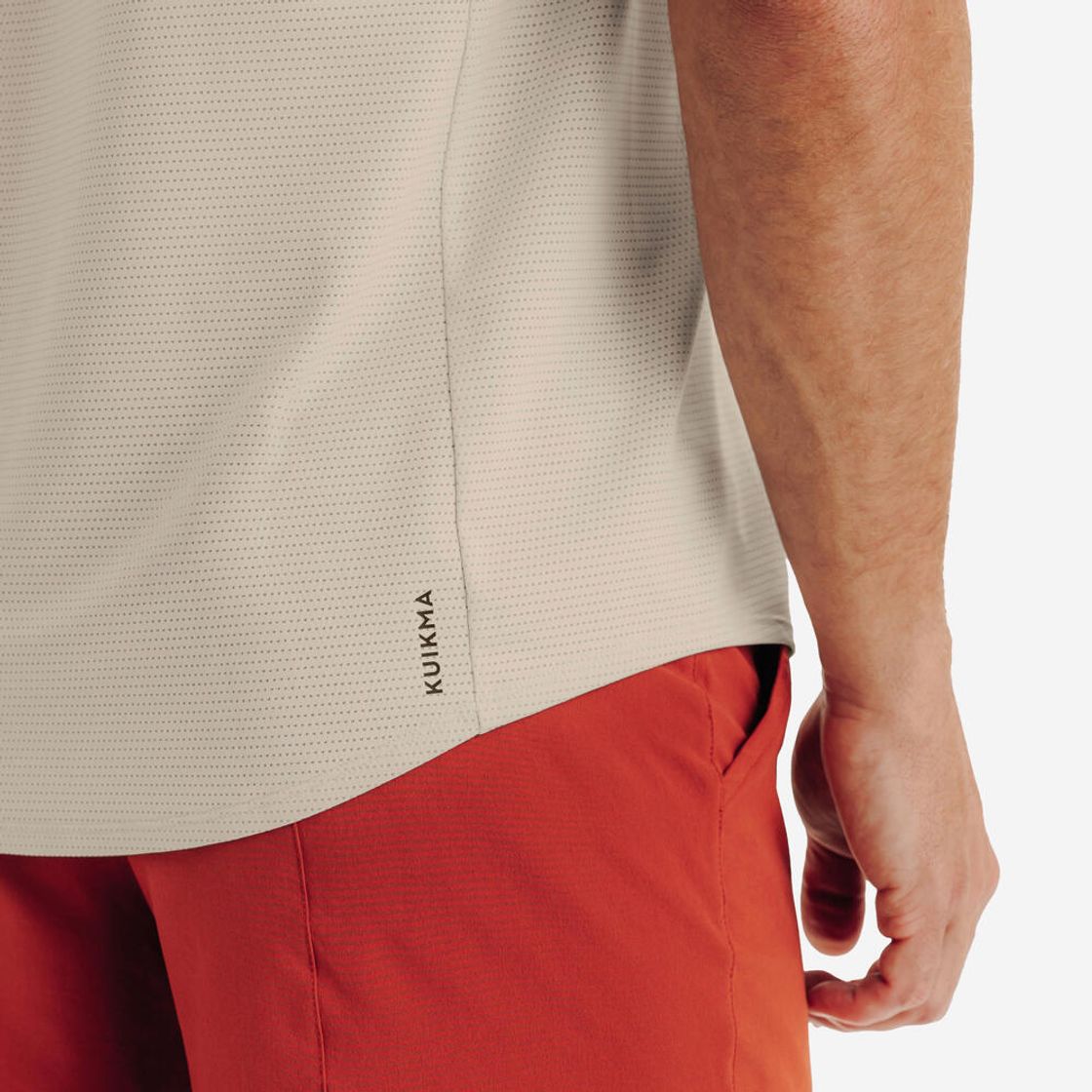 데카트론 남성 테니스 반팔 티 드라이 코튼 화이트(Decathlon Men's Tennis Short Sleeve T-Shirt Dry Cotton White) - 6