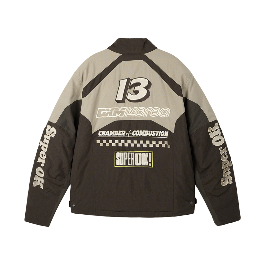 [6% 적립] 데우스 엑스 마키나 바이커 스탠드 넥 점퍼 브라운([6% 적립] Deus Ex Machina Biker Stand Neck Jumper Brown) - 2