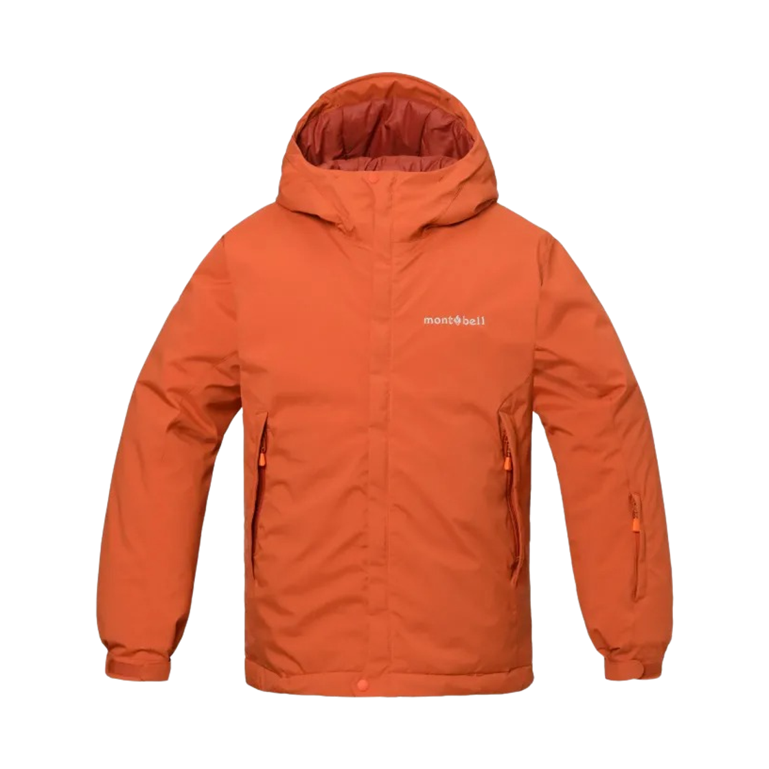 1102615 (Kids) Montbell Powder Light Parka Orange