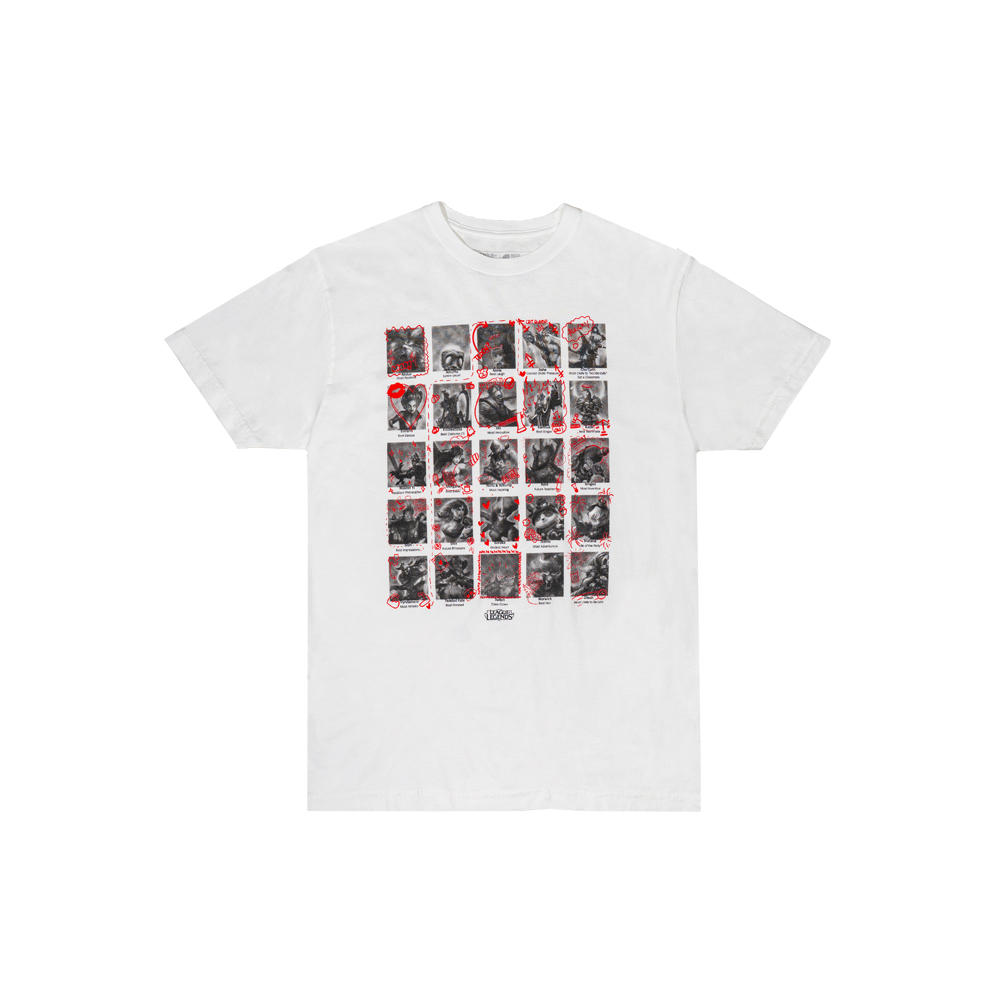 리그 오브 레전드 클래식 졸업 앨범 티셔츠(League Classic Yearbook Tee)