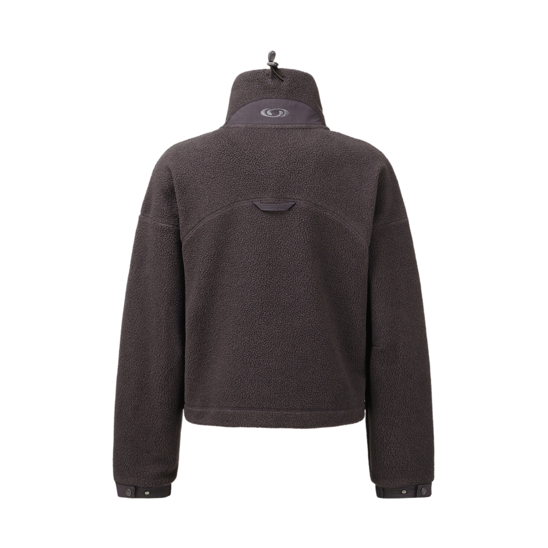 (W) 살로몬 헤이카 플리스 쿼터 집 레드 블랙((W) Salomon Heika Plees Quarter Zip Red Black) - 2