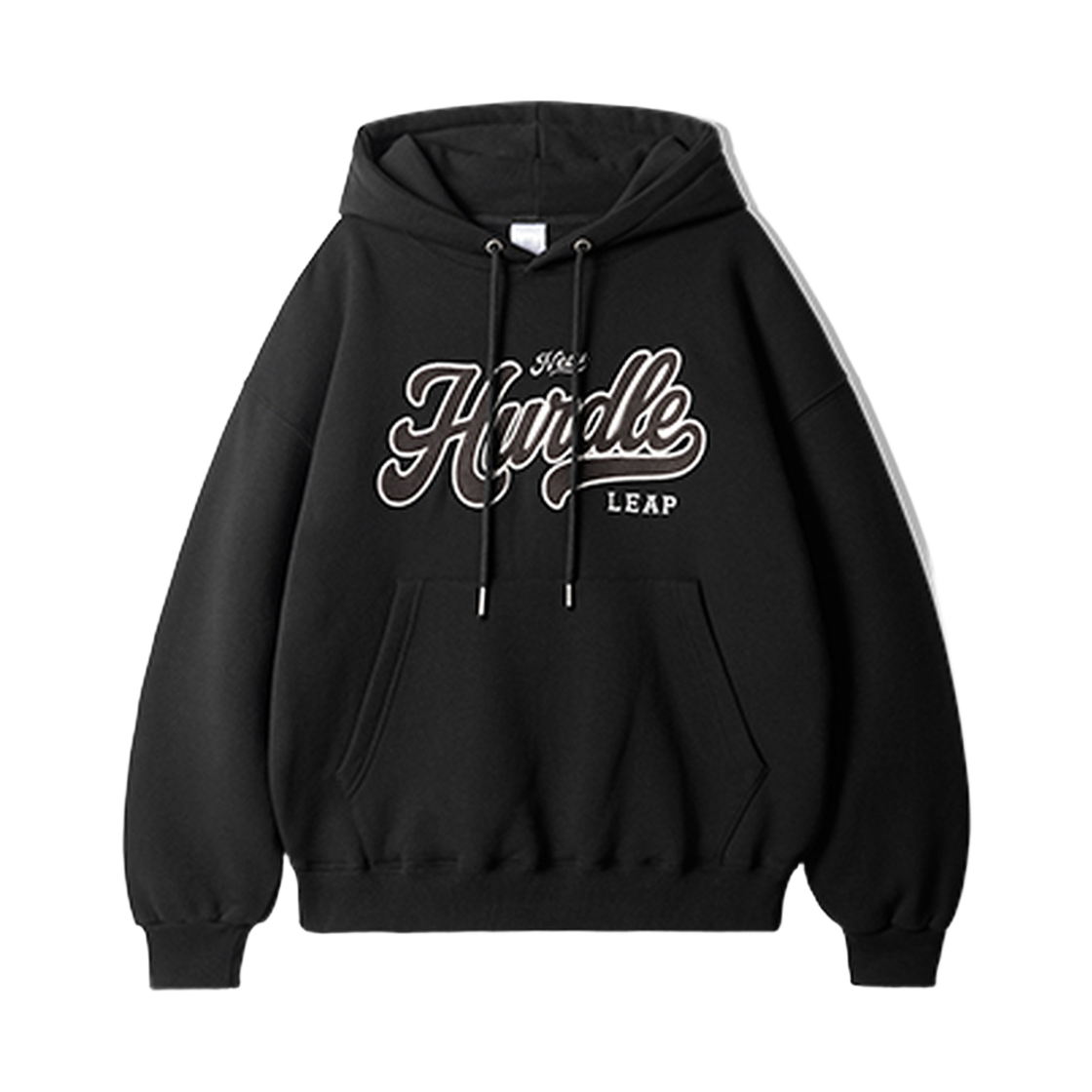 ISHD2714_black_29 JEMUT Hurdle Leap Hoodie Black ISHD2714