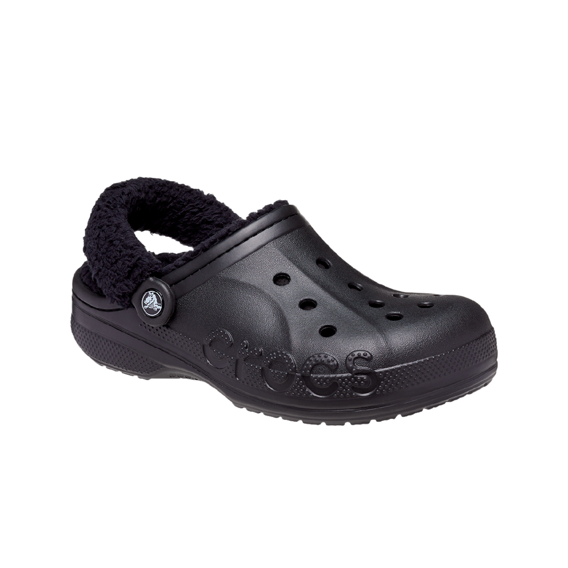 크록스 바야 라인드 퍼즈 스트랩 클로그 26FUCL206633(Crocs BAYA LINED FUZZ STRAP CLOG BLACK 26FUCL206633) - 3