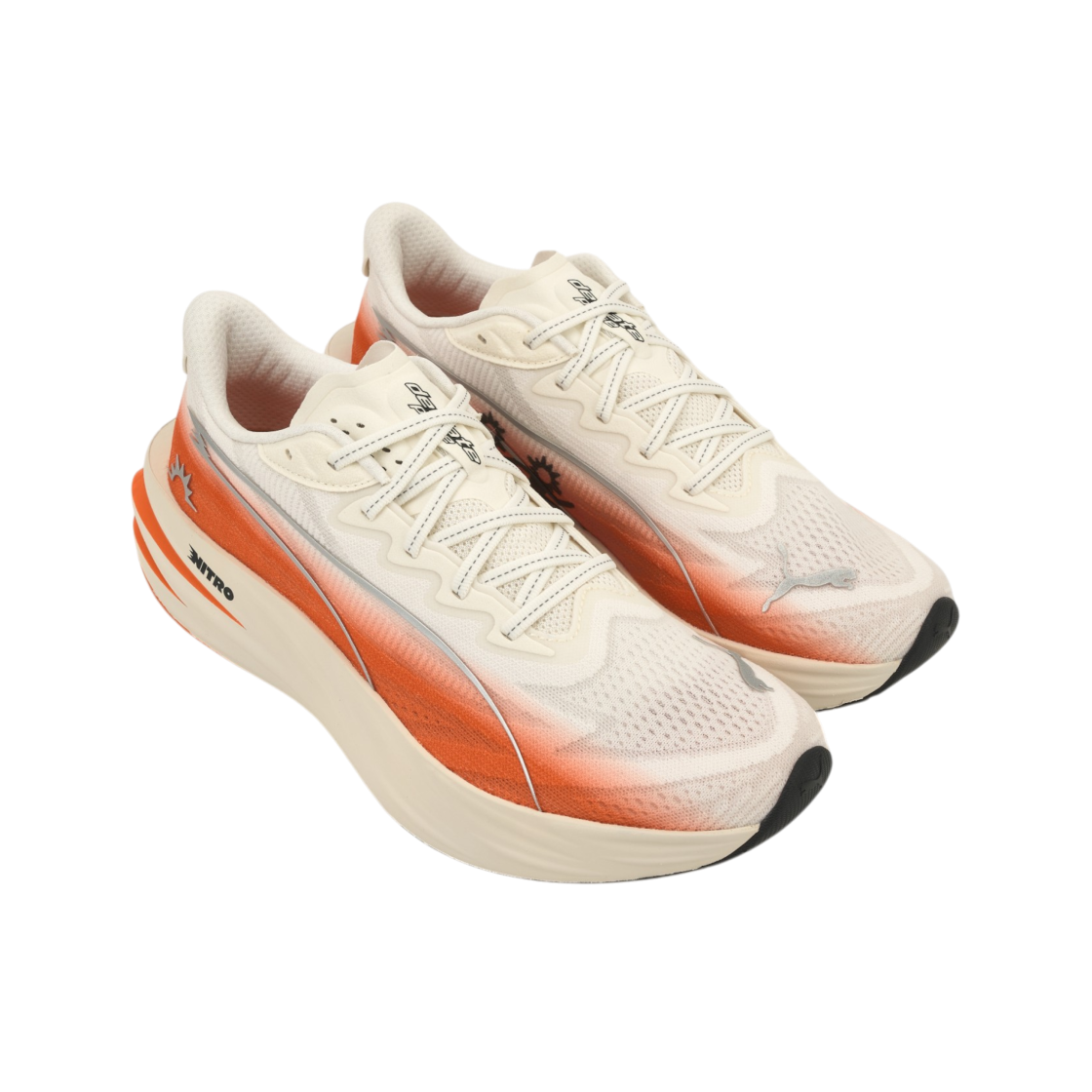 푸마 x 헬로 선라이즈 디비에이트 퓨어 나이트로 웜 화이트 메이플 시럽(Puma x Hello Sunrise Deviate Pure Nitro Warm White Maple Syrup) - 4