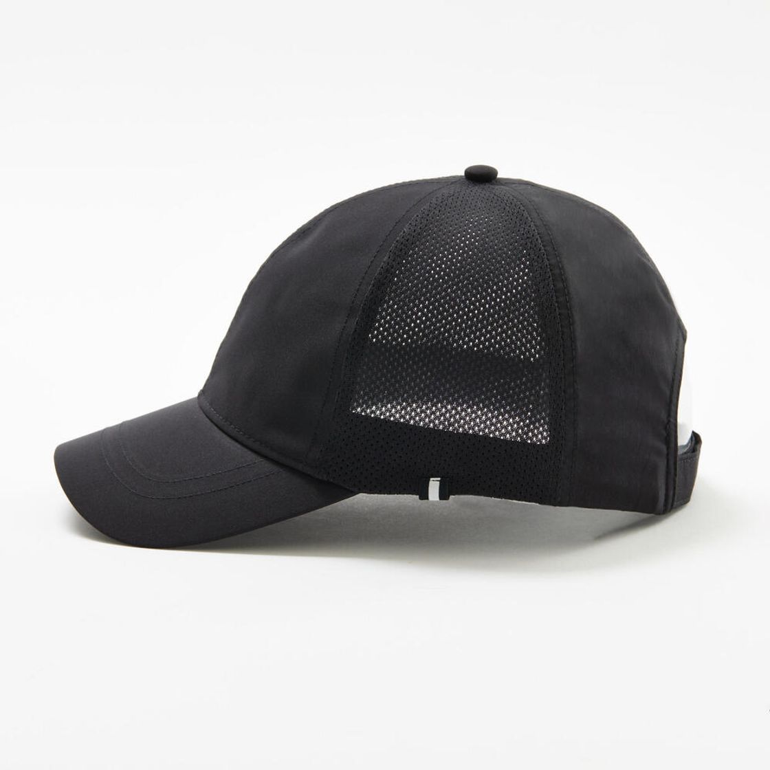 데카트론 라켓 스포츠 경량 캡 모자 TC 100 스모크 블랙(Decathlon Racket Sports Lightweight Cap TC 100 Smoke Black) - 3