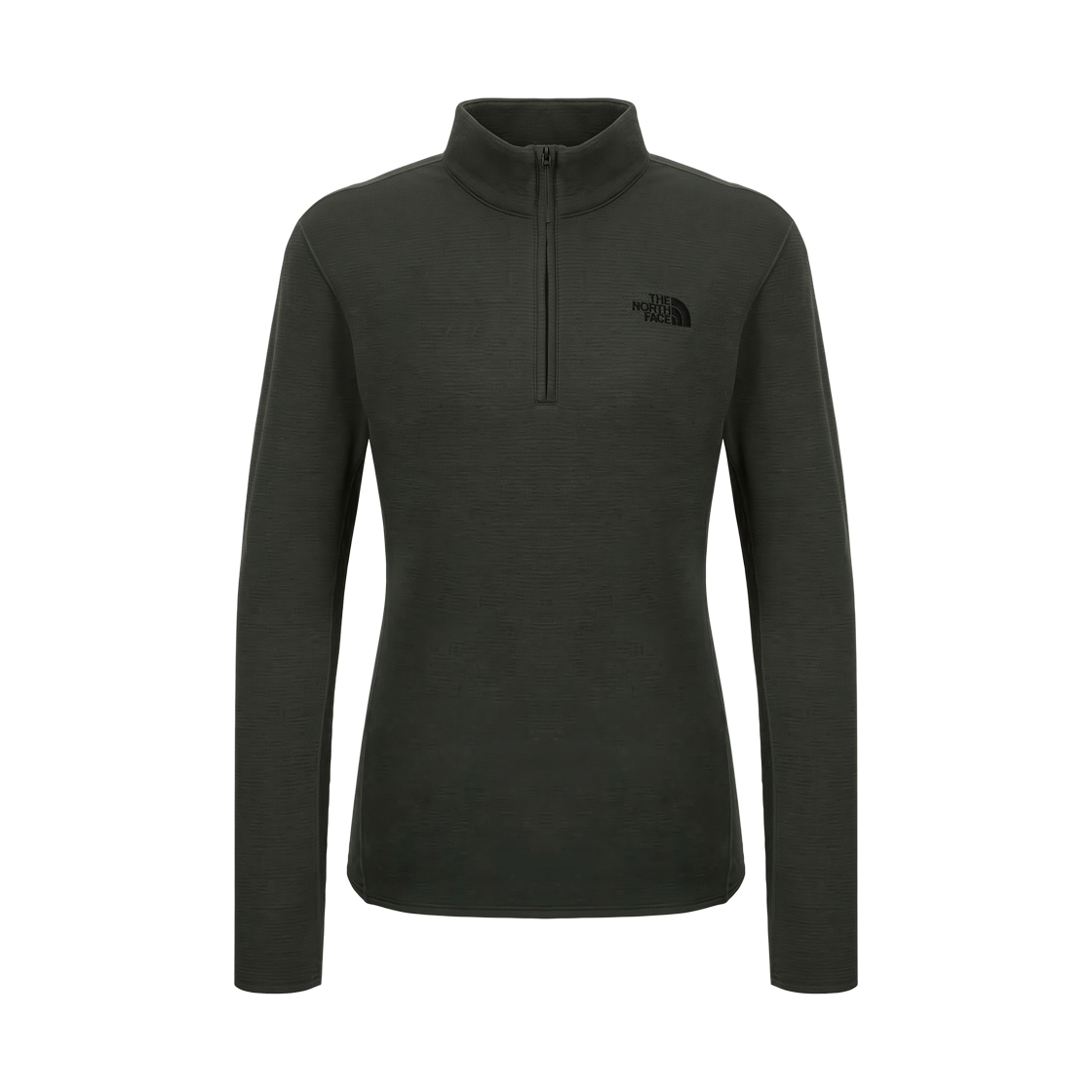 NT7LS82A (W) The North Face Forge L/S Zip T-Shirt Sepia - 26FW