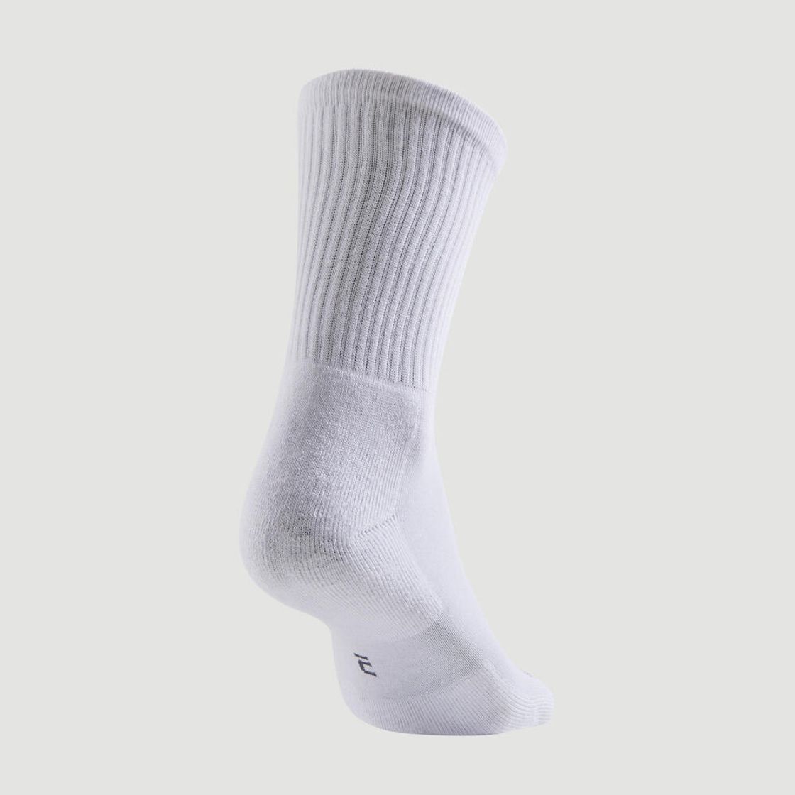 데카트론 라켓 스포츠 장목 양말 3켤레 RS100 울트라 화이트(Decathlon Racket Sports Crew Socks 3 Pairs RS100 Ultra White) - 6
