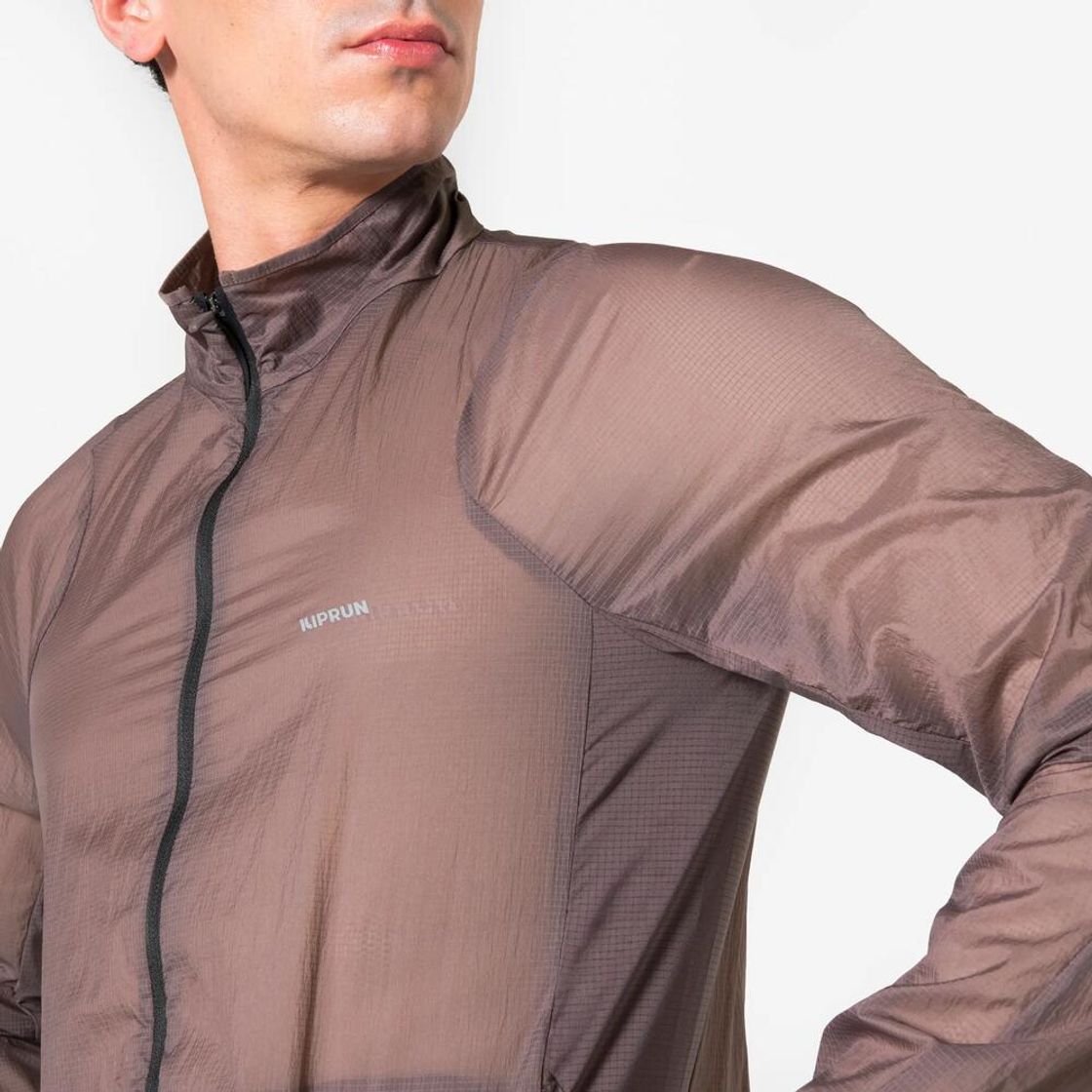 데카트론 남성 울트라라이트 러닝 윈드 자켓 런 500 쿼츠 브라운(Decathlon Men's Ultralight Running Wind Jacket Run 500 Quartz Brown) - 10