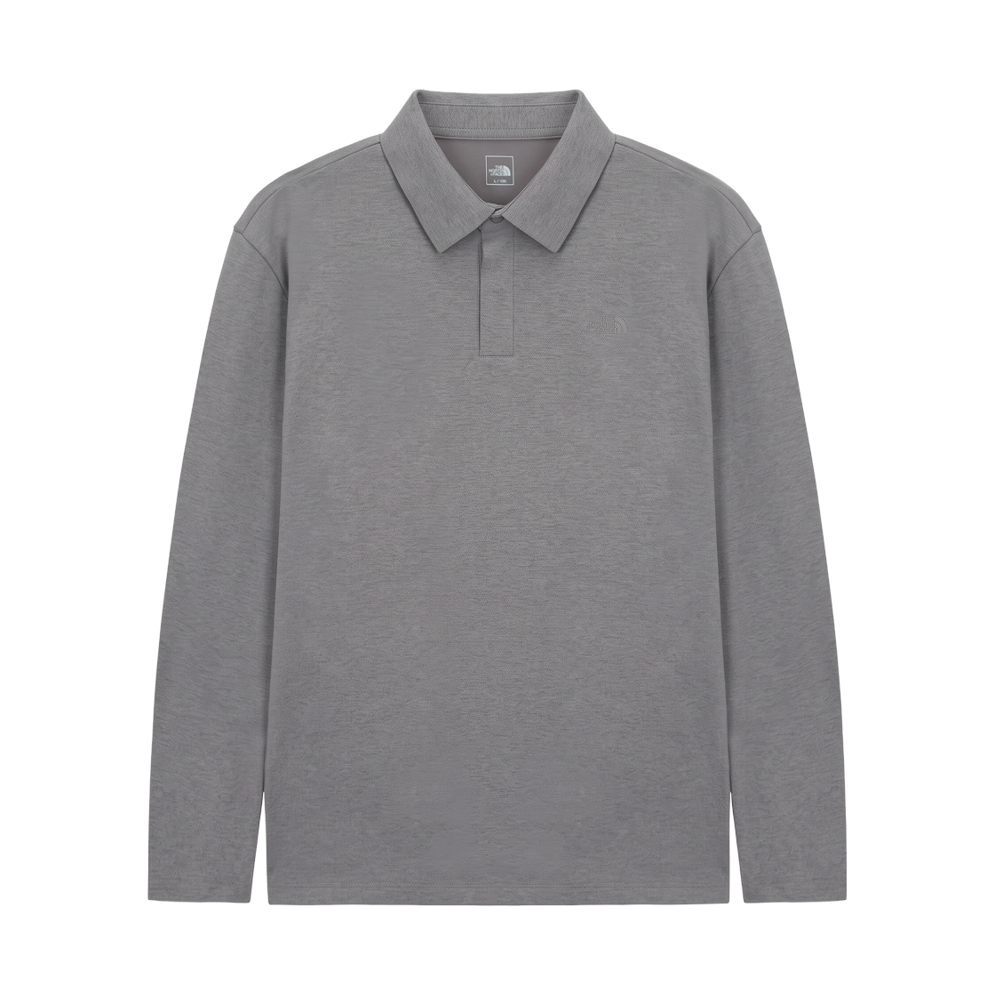 NT7QS51C The North Face Cozy Flex L/S Polo Warm Gray - 26FW