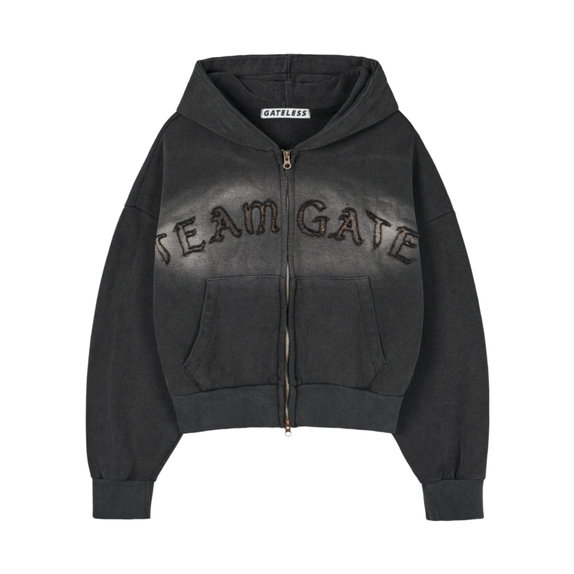 P0000FQW Gateless Hightlight Zip-up-Black