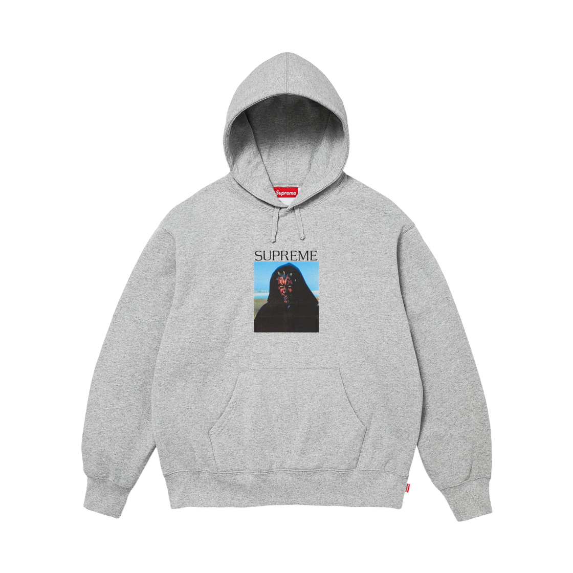 - Supreme Sith Hooded Sweatshirt Heather Grey - 26FW