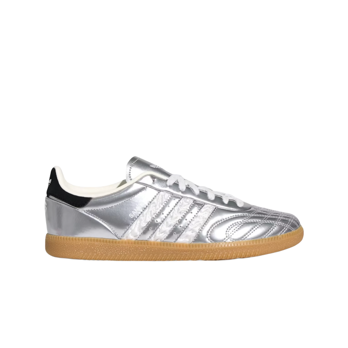 HP7105 Adidas Originals Samba JP Silver Metallic Core White