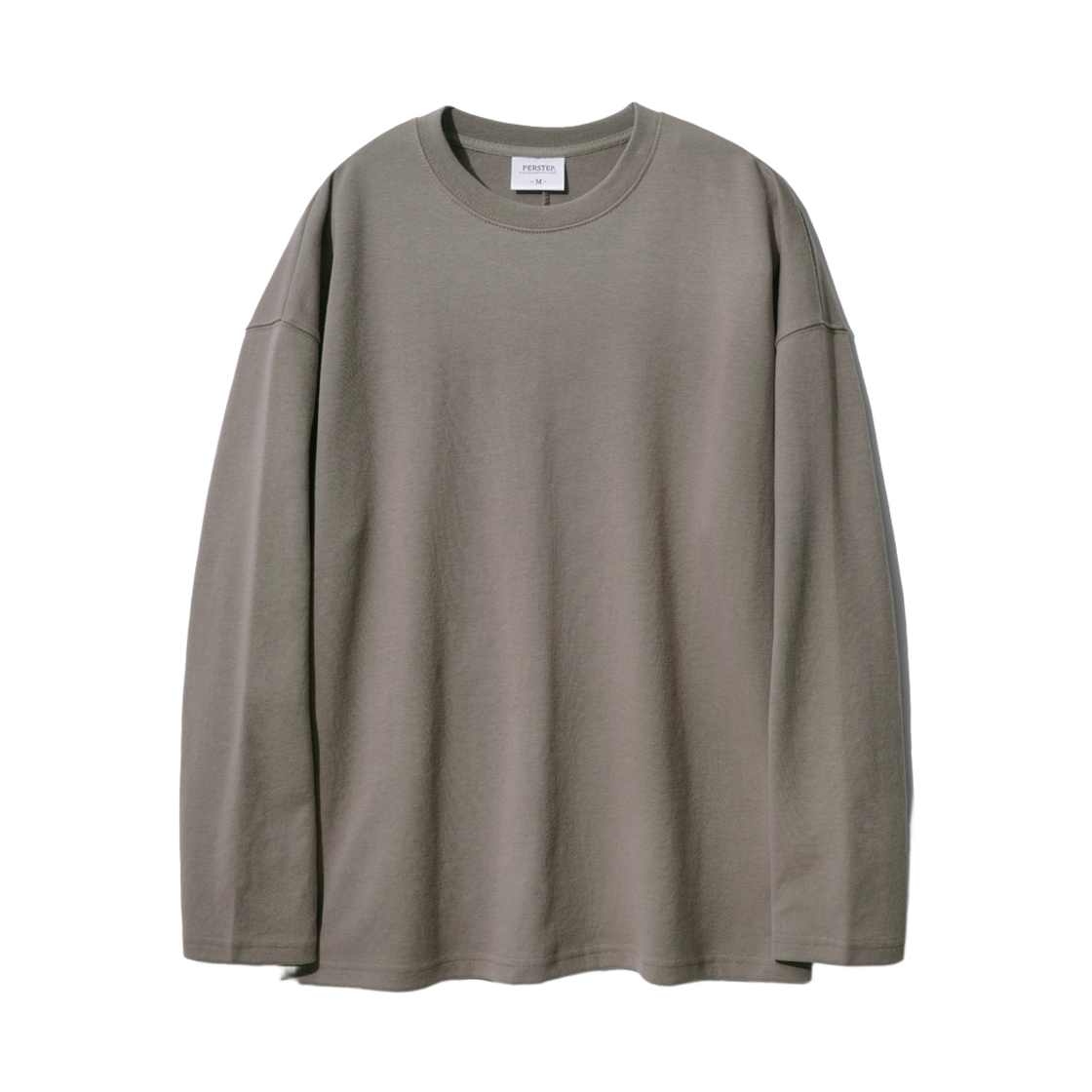SMLT4447_Cocoa_291 PERSTEP Fixed Over-fit Longsleeve Cocoa SMLT4447
