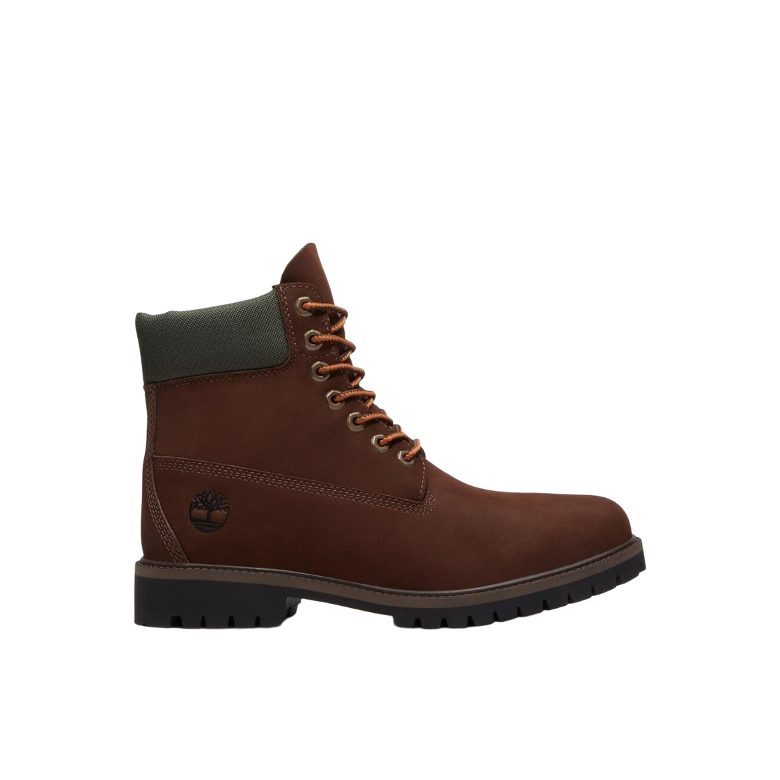 TB0A5RNWAMJ1 Timberland 6 Inch Waterproof Worker Boot Dark Brown