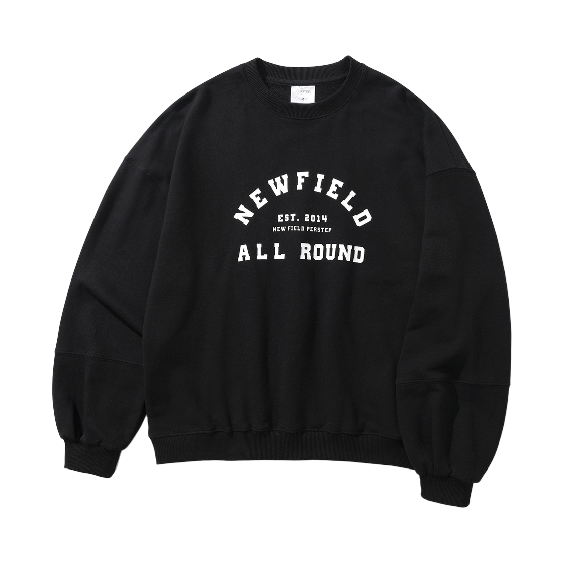 SMMT4511_black_m1 PERSTEP New Field Sweatshirts Black SMMT4511