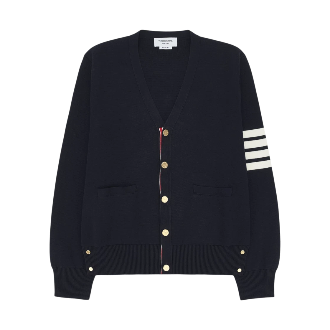 Thom Browne Thom Browne Milano Stitch 4-Bar Cardigan Navy · 1