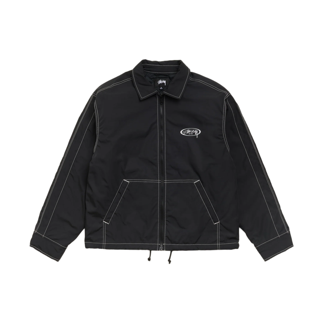 115990 Stussy Offshore Jacket Black