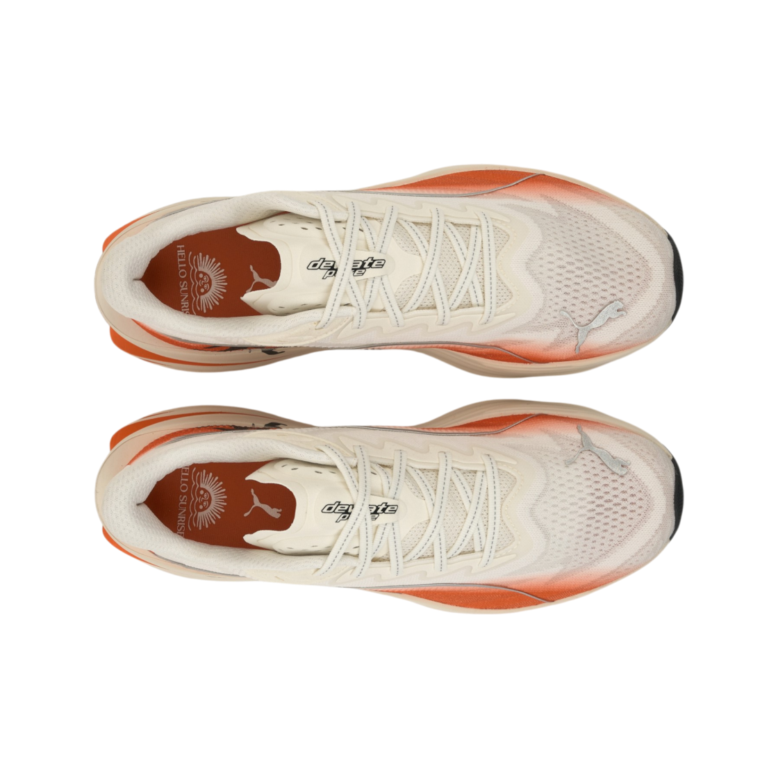 푸마 x 헬로 선라이즈 디비에이트 퓨어 나이트로 웜 화이트 메이플 시럽(Puma x Hello Sunrise Deviate Pure Nitro Warm White Maple Syrup) - 5