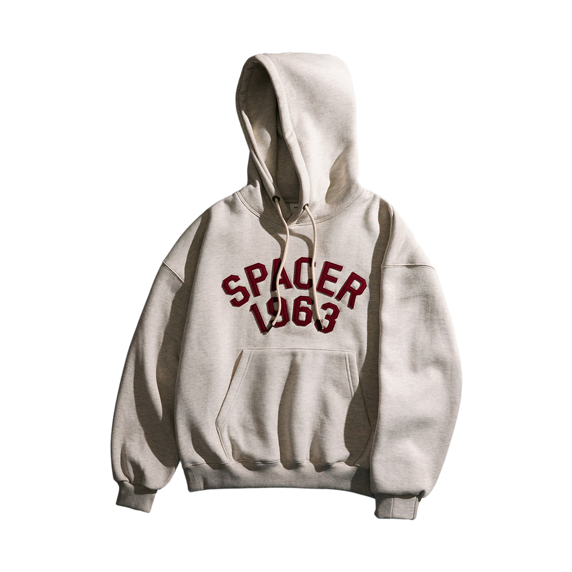 JUHD4600_Oatmeal_292 PERSTEP Middle Spacer Hoodie Oatmeal JUHD4600