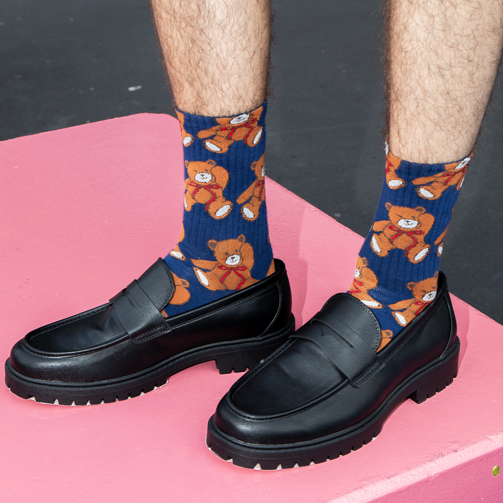 잇마이삭스 Teddy Classic 테디베어 클래식 삭스 양말(Eat My Socks Flat Teddy Classic) - 4