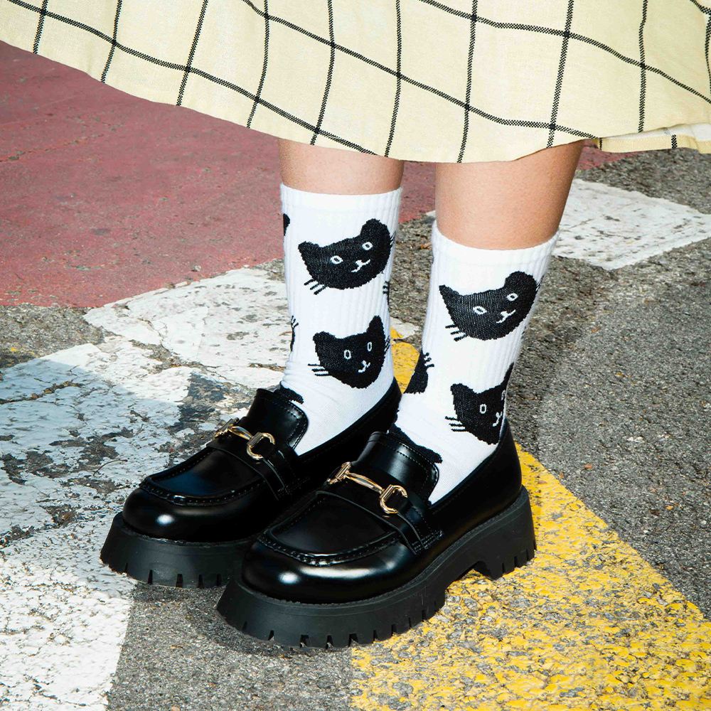 잇마이삭스 Cat 고양이 삭스 양말(Eat My Socks Flat Pack Cat) - 5