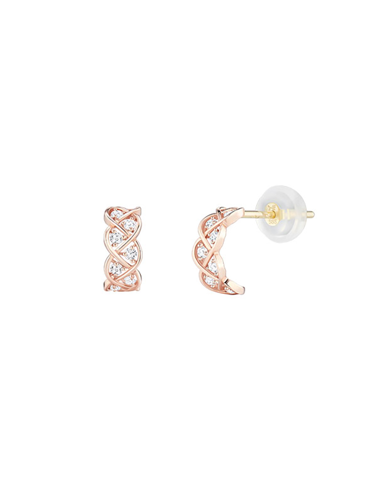 제이에스티나 MOSAIQUE 14K 귀걸이 (JJMSEQ6B4201R4SC0)(Jestina Mosaique 14K 귀걸이 (Jjmseq6B4201R4Sc0)) - 3