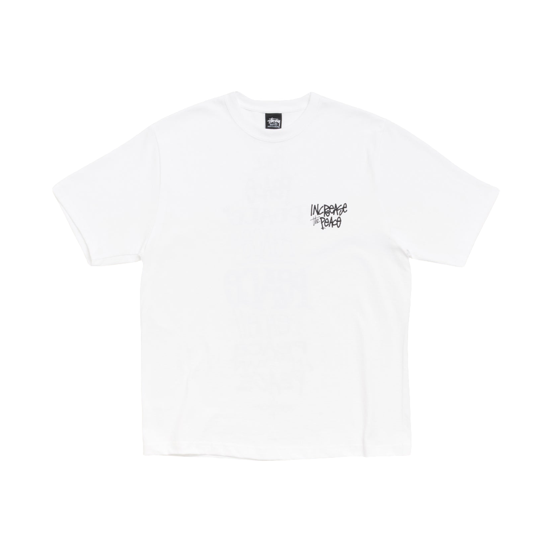 스투시 피스 인크리즈드 티셔츠 화이트(Stussy Peace Increased T-Shirt White) - 2