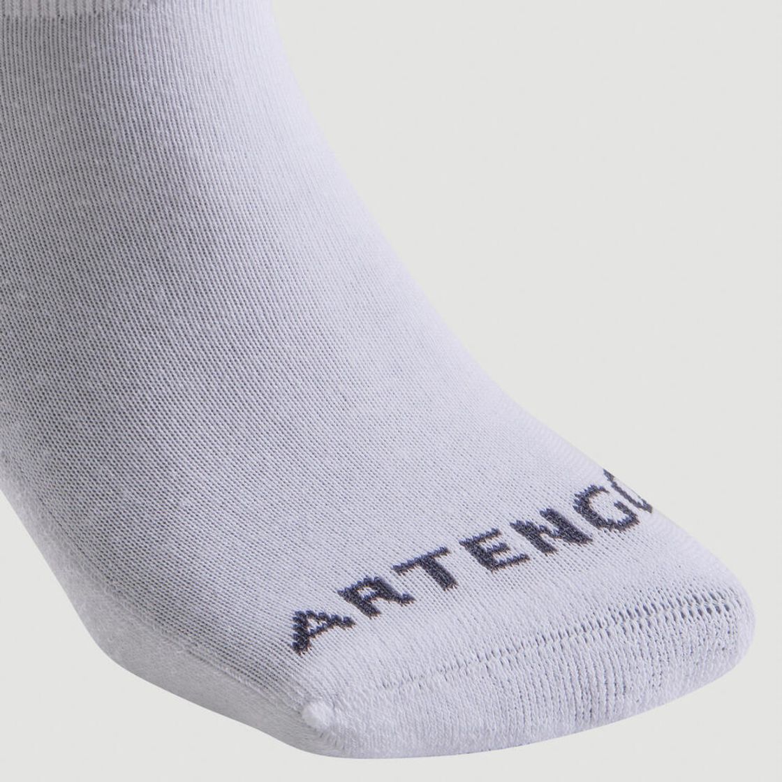 데카트론 라켓 스포츠 발목 양말 3켤레 RS100 화이트(Decathlon Racket Sports Ankle Socks 3 Pairs RS100 White) - 2