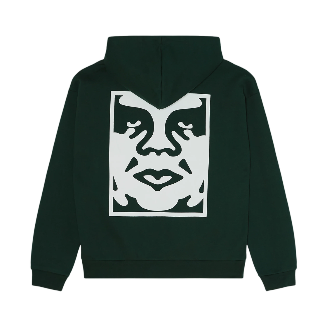 112470244 Obey Bold Icon Extra Heavy Pullover Green Gables