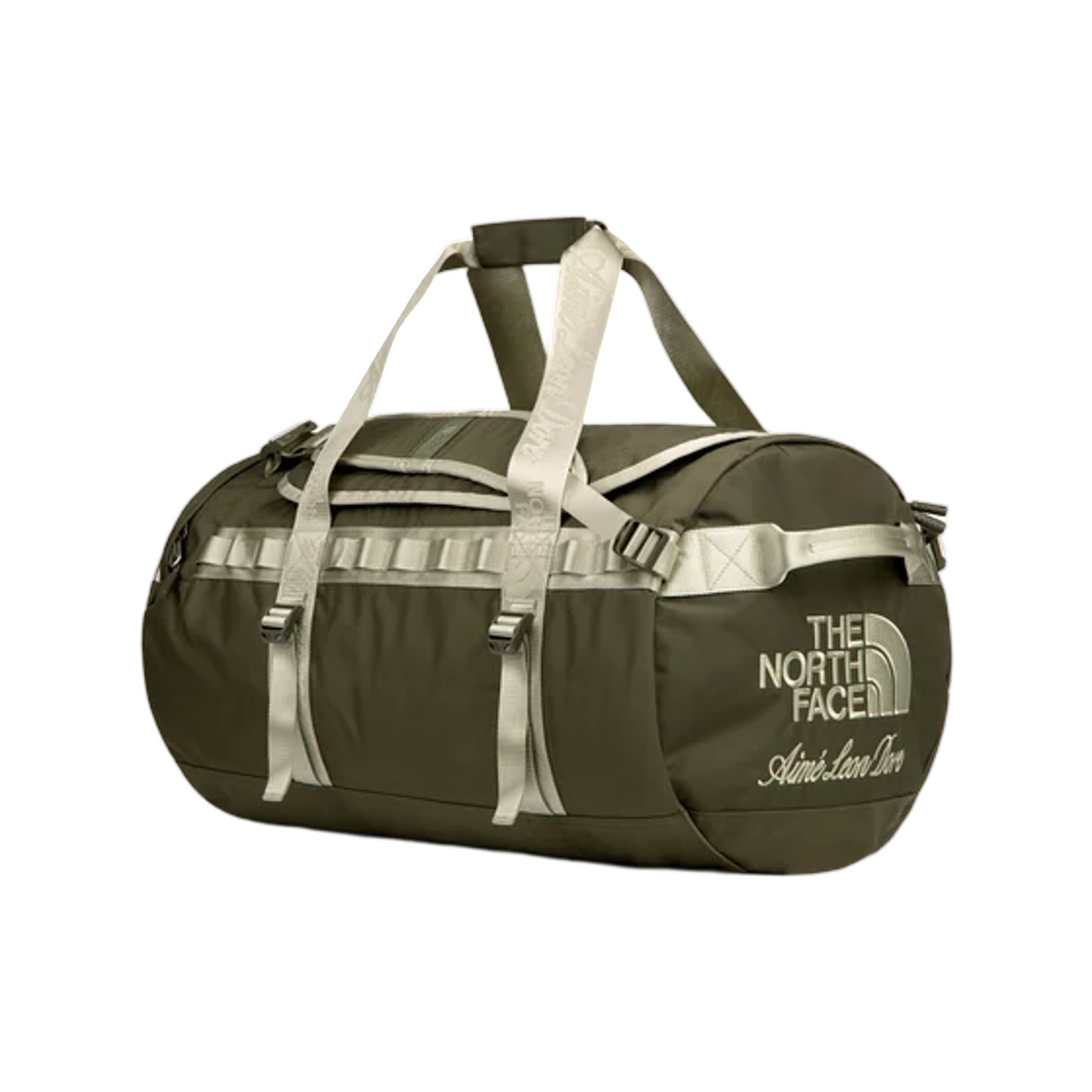 - Aime Leon Dore x The North Face Base Camp Duffel New Taupe Green