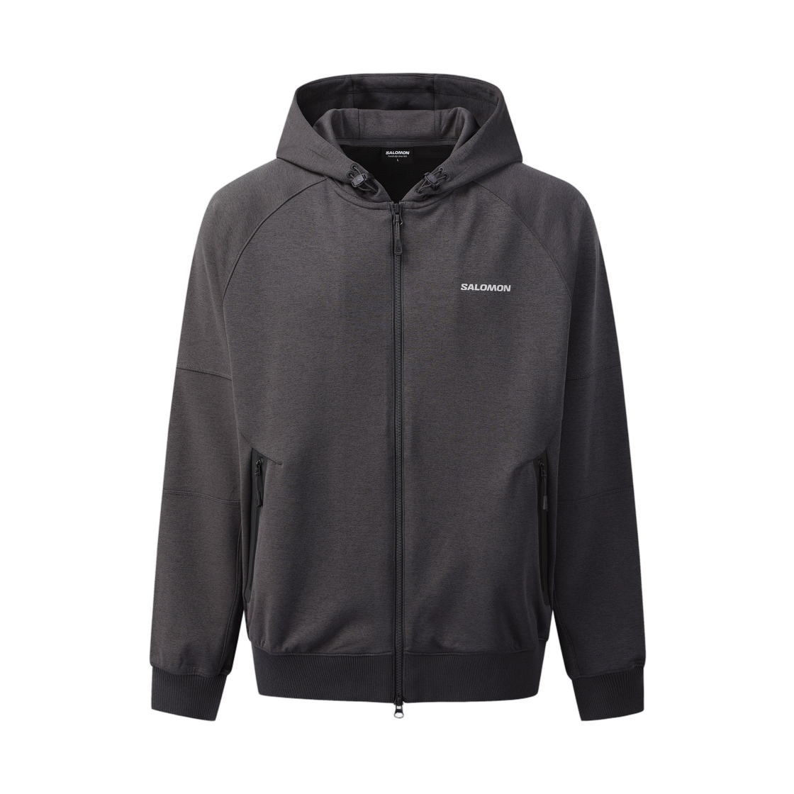 LD0375000 Salomon UNI Noctis Hooded Zip Up Navy Black