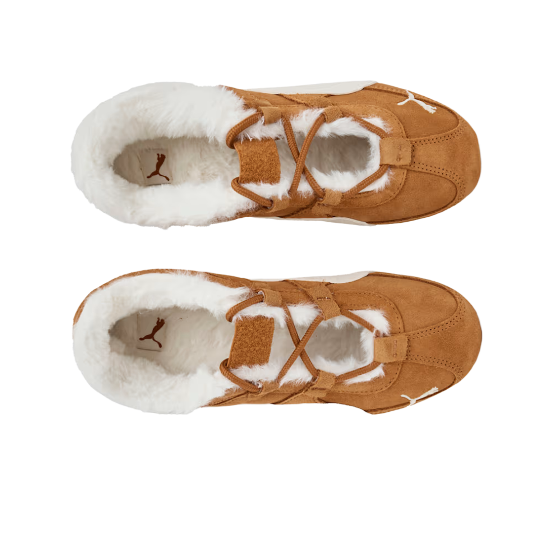 (W) 푸마 스피드캣 고 퍼 데저트 탄 프로스티드 아이보리((W) Puma Speedcat Go Fur Desert Tan Frosted Ivory) - 2