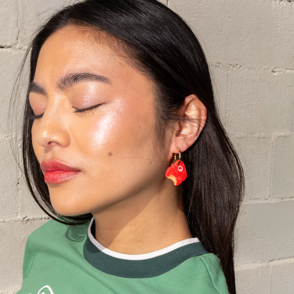 잇마이삭스 Apple 사과 귀걸이(Eat My Socks Apple Earring) - 4